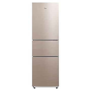 图片 美的（Midea）217升大容量冰箱 家用三门 风冷无霜 双系统制冷 爵士棕 BCD-217WTM