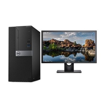 图片 戴尔 OptiPlex 3060 Tower 230838 台式电脑（I5-8500/4GB/1TB+256G SSD/DVDRW/E2216H 21.5寸/中标麒麟v7.0/3年）